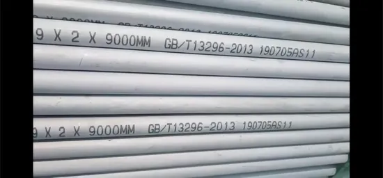 High Quality Stair Handrail Stainless Steel SUS304 316 Round Oval Pipe Tubes